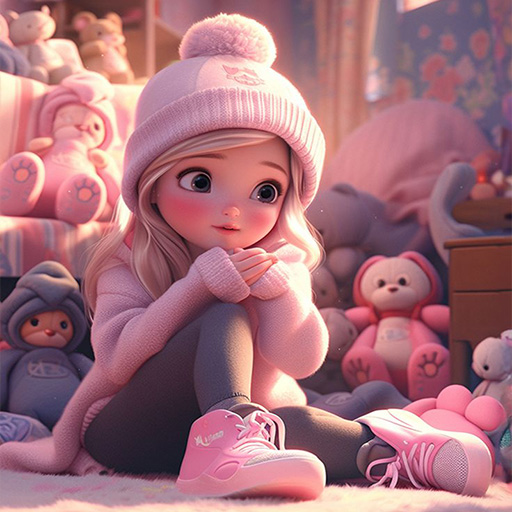 Cute Doll Wallpaper