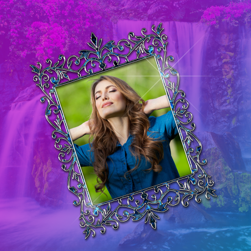 Waterfall Photo Frame &Collage