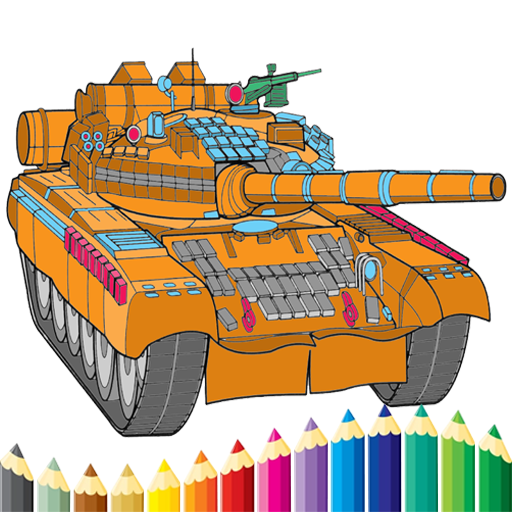 Military Vehicles Coloring