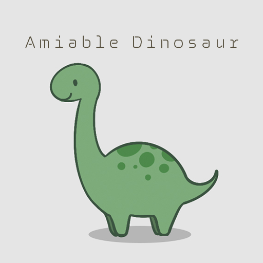 Amiable Dinosaur Theme +HOME
