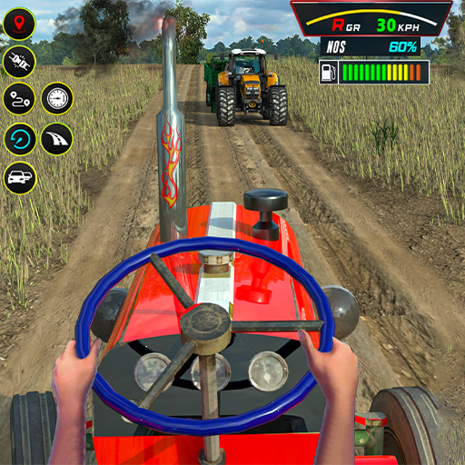 Simulator memandu traktor AS