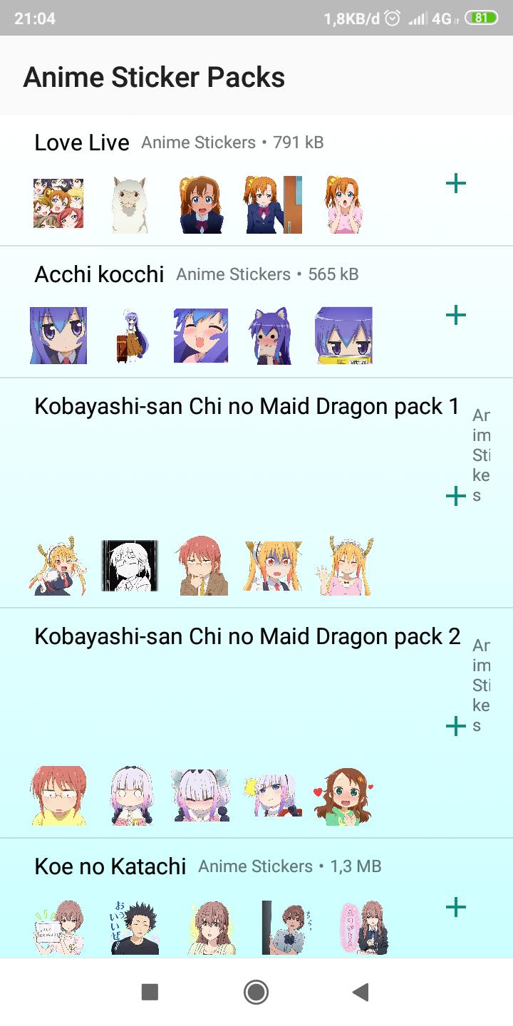 Скачать New Anime Stickers ! WAStickerApps for Whatsapp на ПК | Официальный  представитель GameLoop