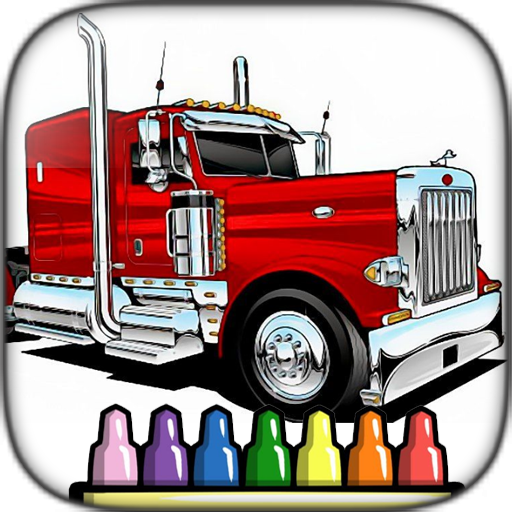Veículos de caminhão  colorir