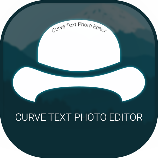 Curve Text Photo Editor