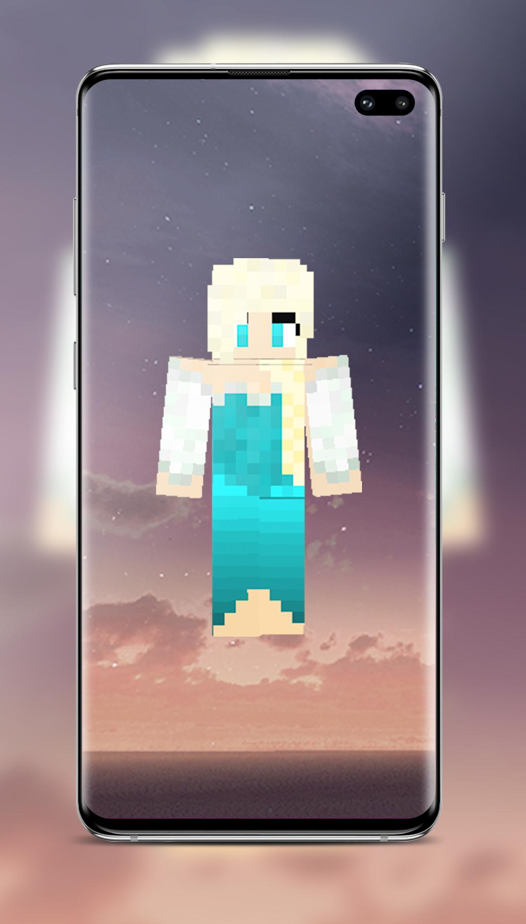 Скачать Elsa Minecraft Skin на ПК | Официальный представитель GameLoop