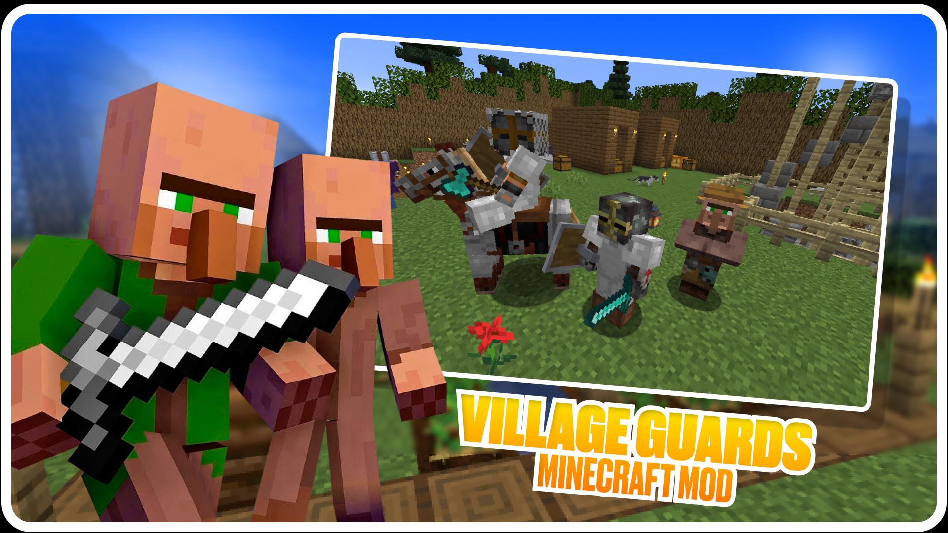 Download Village Guards Minecraft Mod android on PC