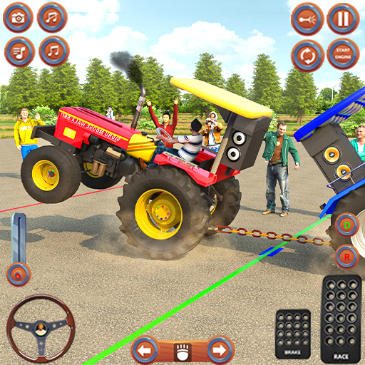 Farm Tractor Farming Games 3D