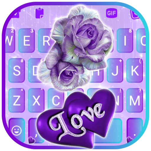 Purple Rose Love Tema