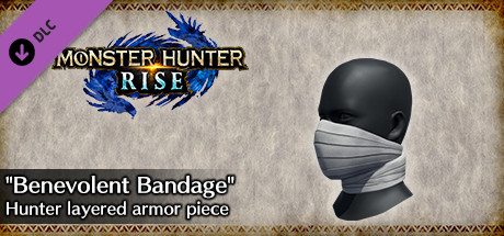 Monster Hunter Rise - "Benevolent Bandage" Hunter layered armor piece