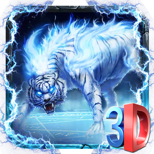 White Horror Wild Tiger Theme