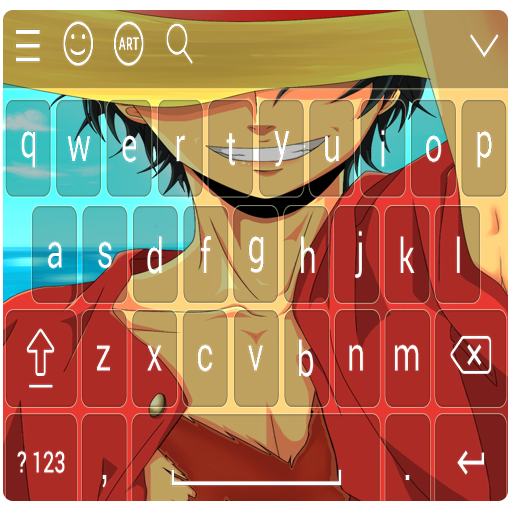 New Luffy One Piece Keyboard themes