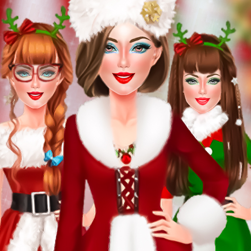 Christmas Dress Up Makeup Game