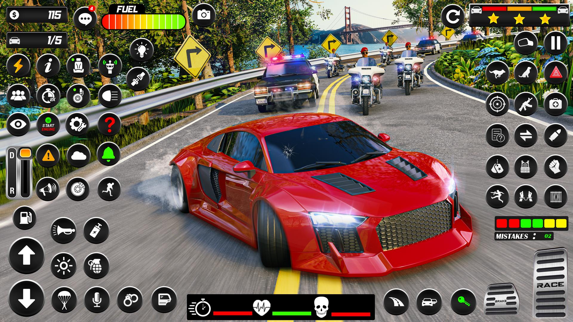 Play Bike Chase 3D Police Car Games Online for Free on PC & Mobile