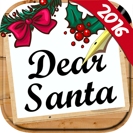 menulis surat kepada Santa - kad christmas