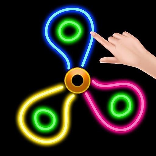 Fidget Spinner Coloring Game