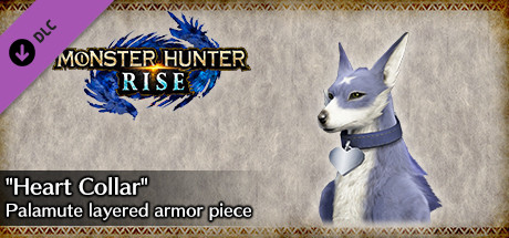 MONSTER HUNTER RISE - "Heart Collar" Palamute layered armor piece