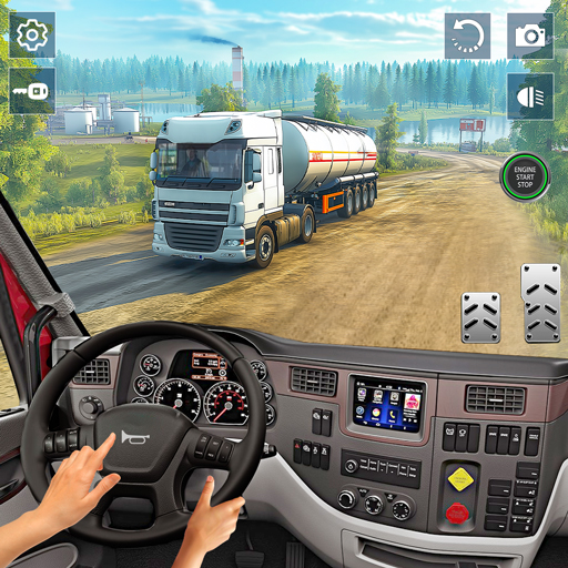 Oil Tanker Driver Truck Games