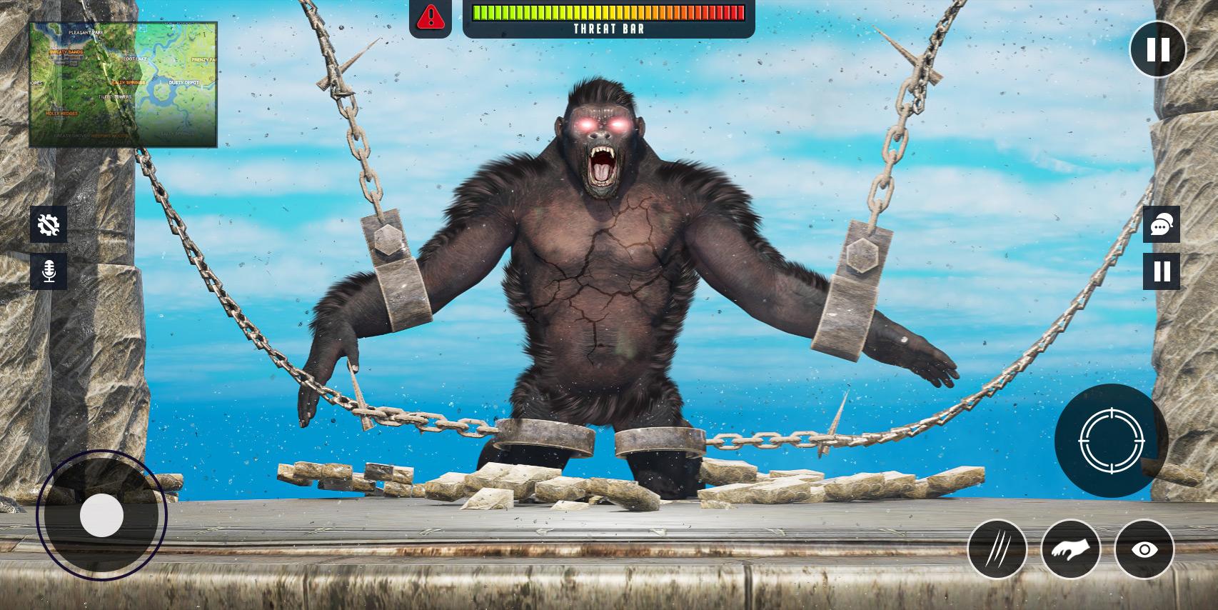 Download Wild Forest Gorilla Games android on PC