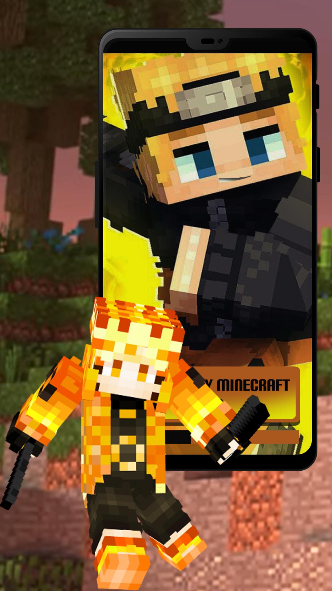 Download Naruto Jedy Minecraft Mod android on PC