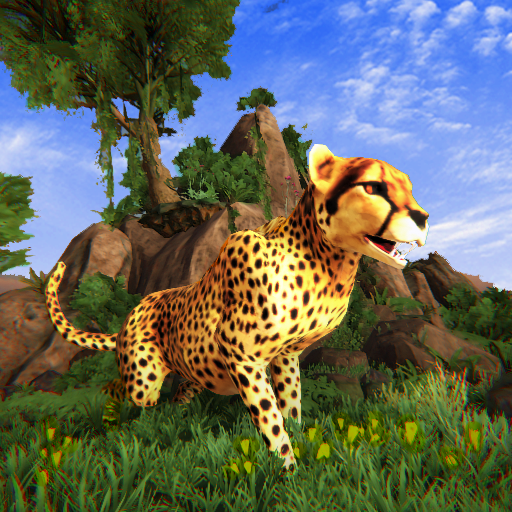 Lion Cheetah Family Simulator