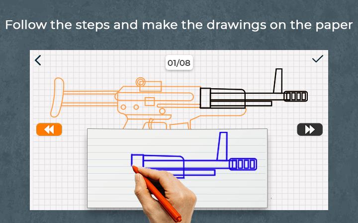Tải xuống How to Draw Weapons Step by St trên PC | GameLoop chính thức