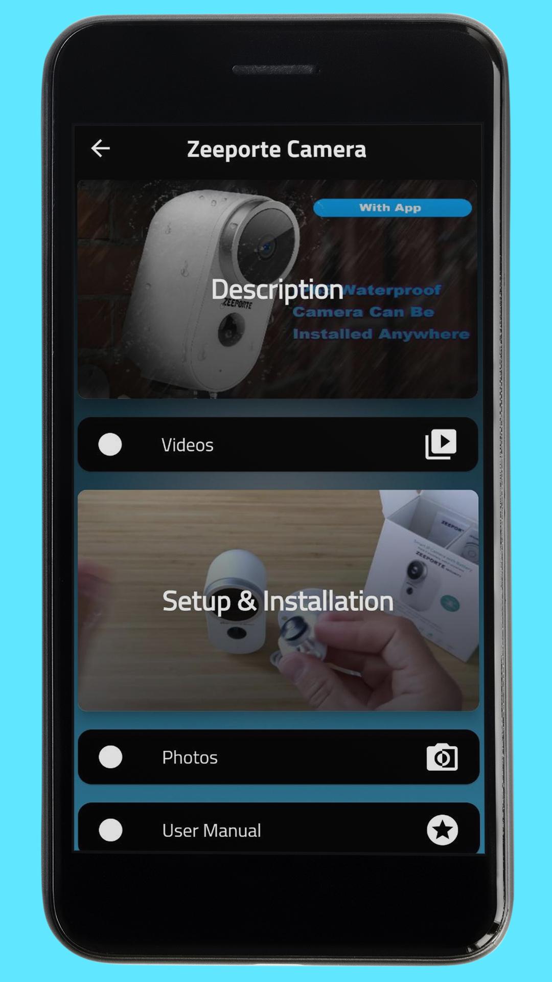 Download Zeeporte Camera Guide android on PC