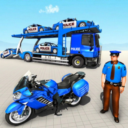 US Police Car：Transport Games