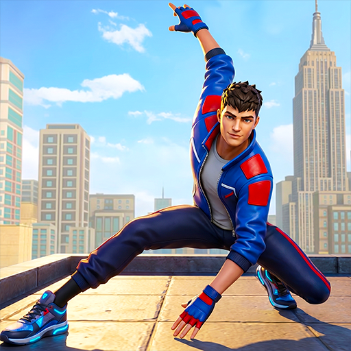 Flying Rope Hero: Spider Games