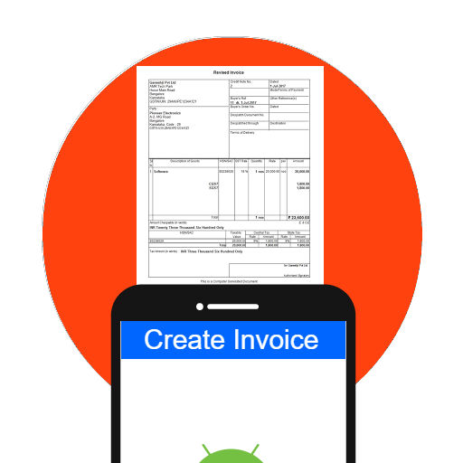 Tally Invoice GST Billing App