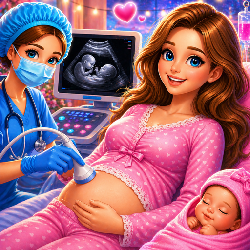 Mommy Care Newborn Baby Games