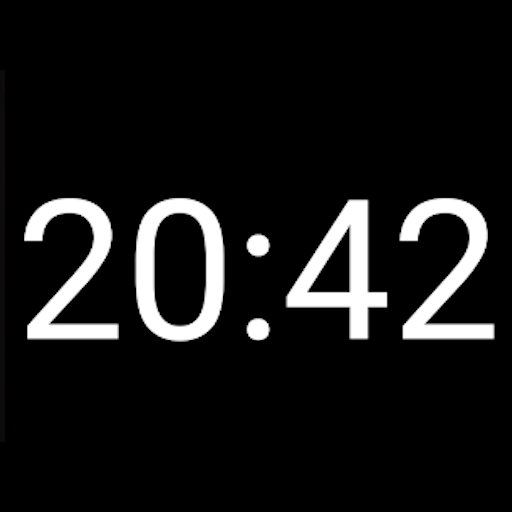 Fullscreen Clock