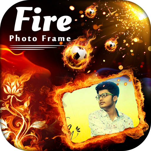 Fire Photo Frame