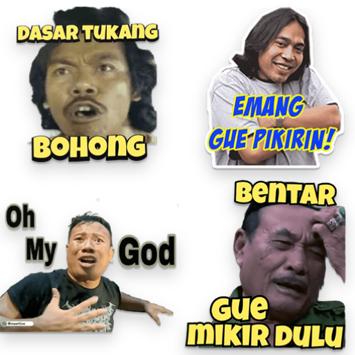 Kumpulan Stiker WA Kocak Lucu