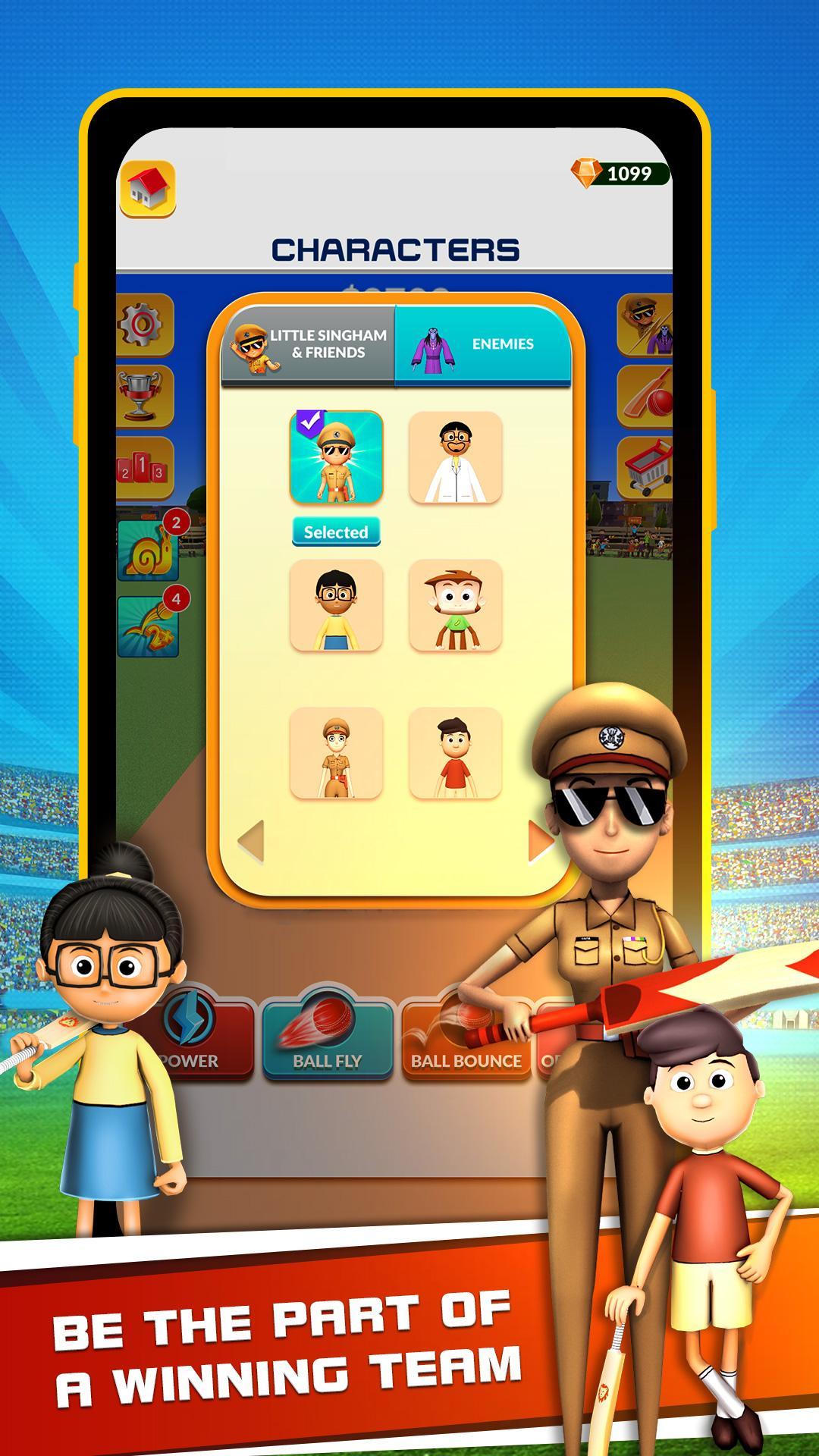 Скачать Little Singham Cricket на ПК | Официальный представитель GameLoop