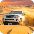 Crazy Drifting desert Jeep 3D