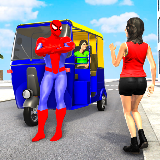 Superhero TukTuk Rickshw Taxi