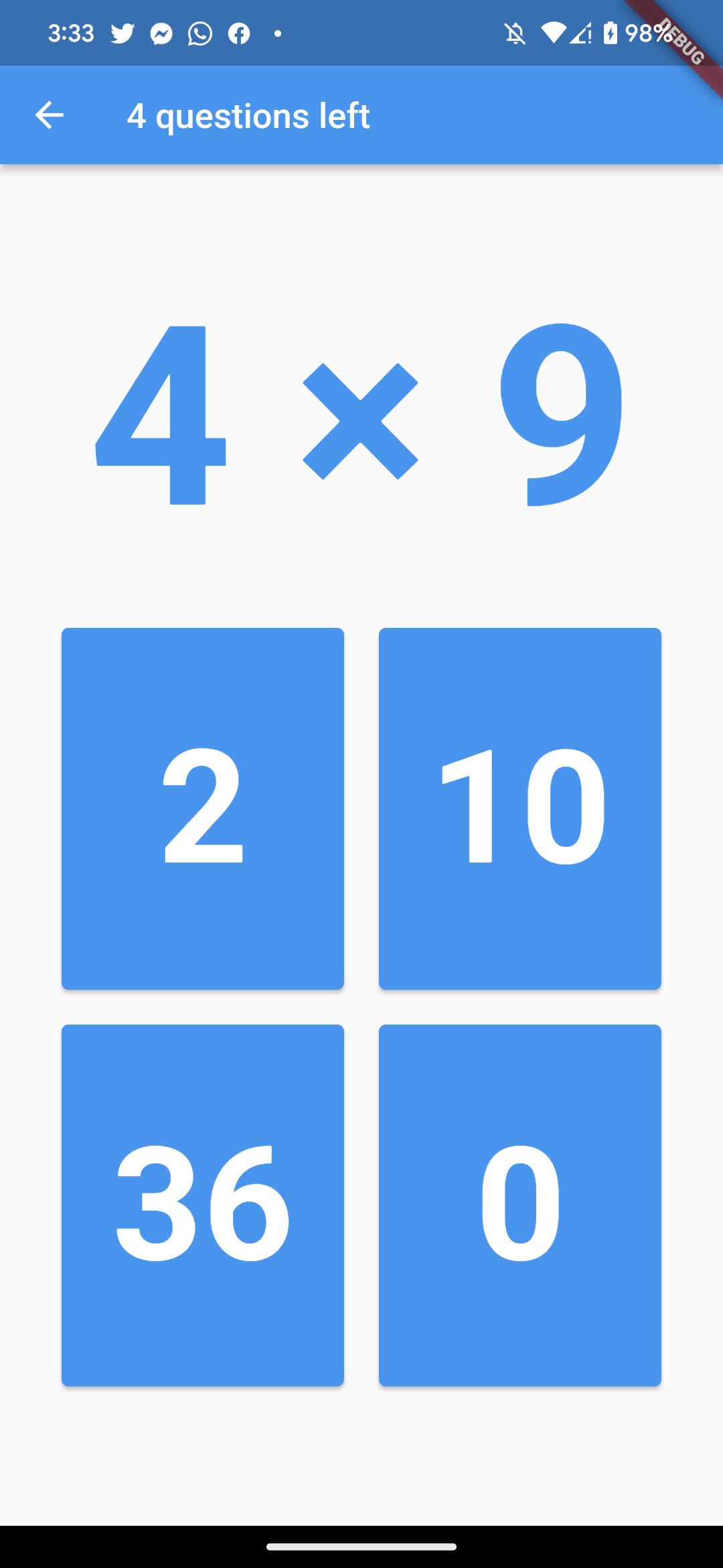 Download Happy Math Flash Cards android on PC