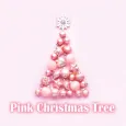 Pink Christmas Tree +HOME