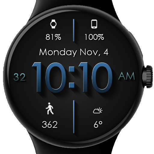 Material Shadow HD Watch Face