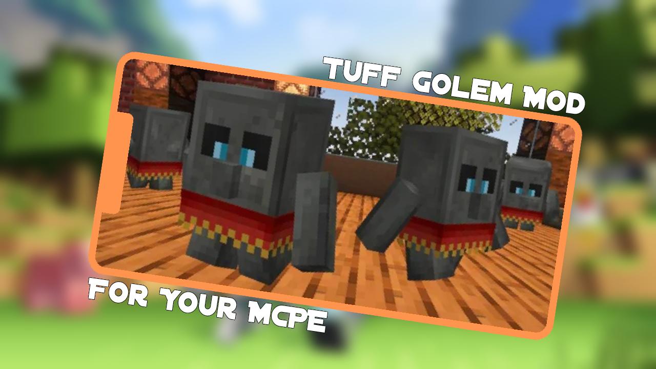 Download Tuff Golem Mod MCPE android on PC