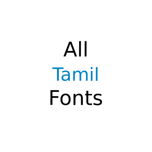 All Tamil Fonts