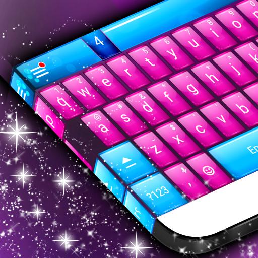 Bubble Gum Colors Keyboard