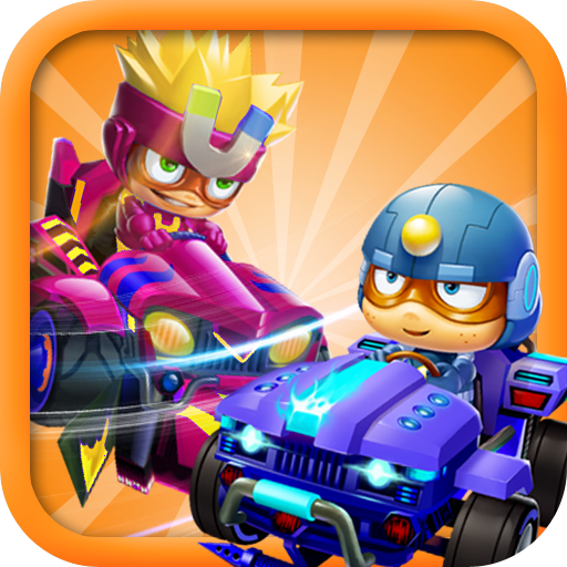 Super Chibi Race: Robot Kart Drift Car Racing Game