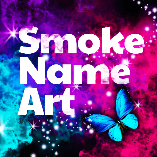 Smoke Name Art - Text on Photo