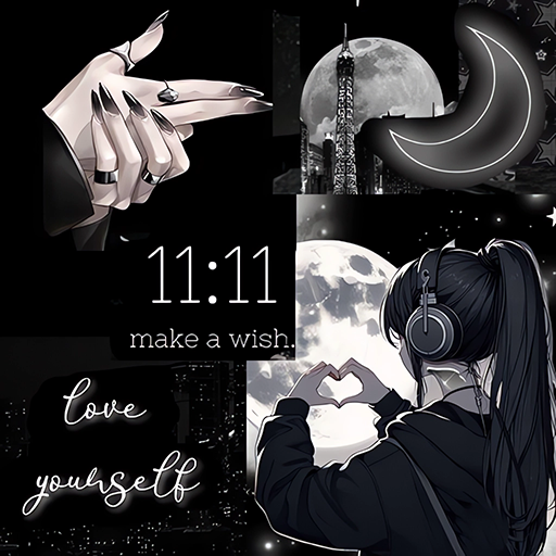 Wallpaper Estetika Hitam