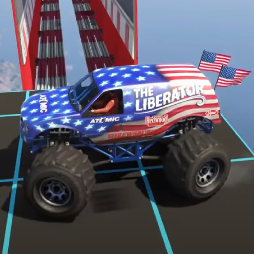 Monster Truck Jump Race 3D