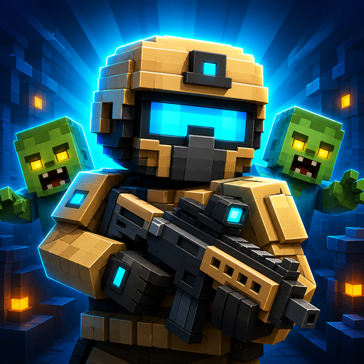 Pixel Zombie Shooting Arena
