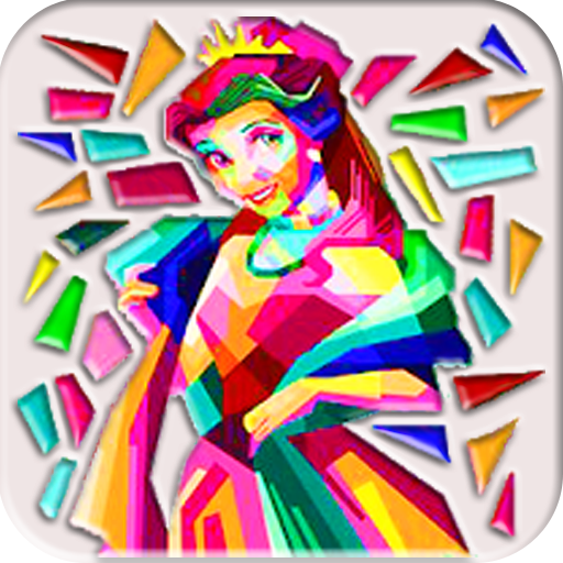 Princesse Poly Art Puzzle