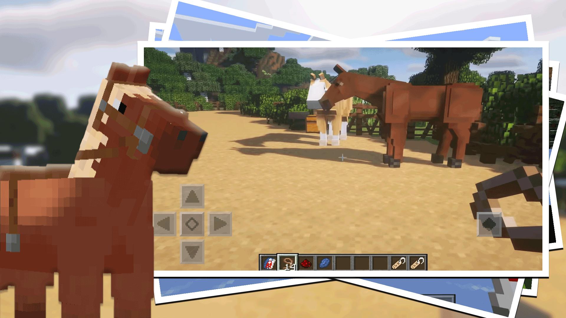 Скачать Realictic Horses mod for MCPE на ПК | Официальный представитель  GameLoop