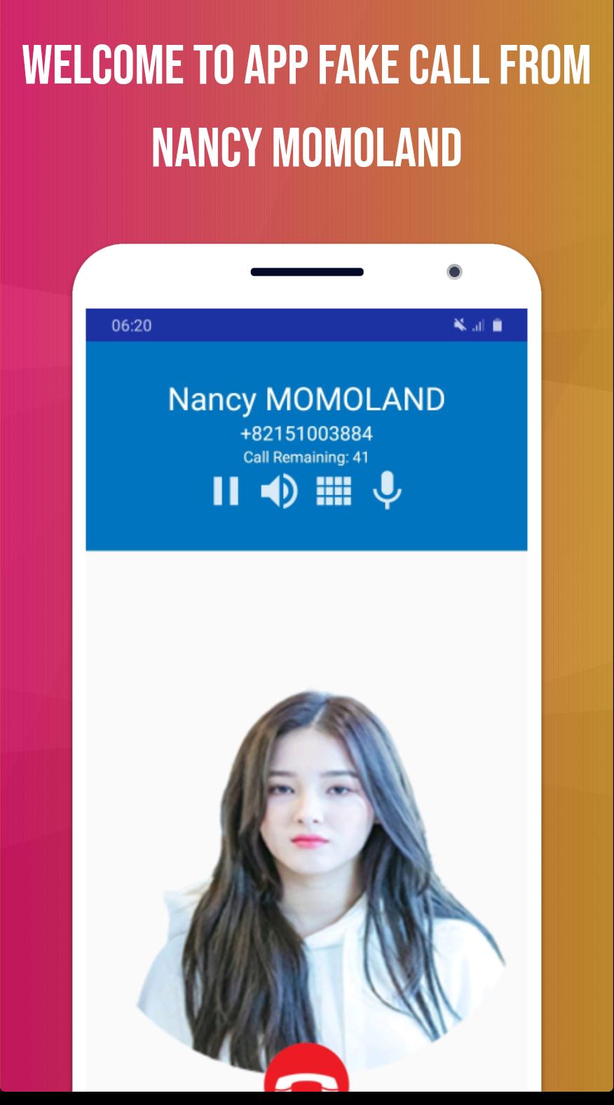 Download Nancy MOMOLAND VIdeo Call You android on PC